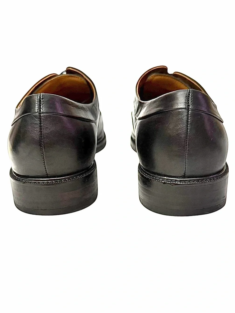 Cole Haan C20159 Moc Toe Oxfords Men’s Size 11.5 M Black Leather Lace-Up Shoes